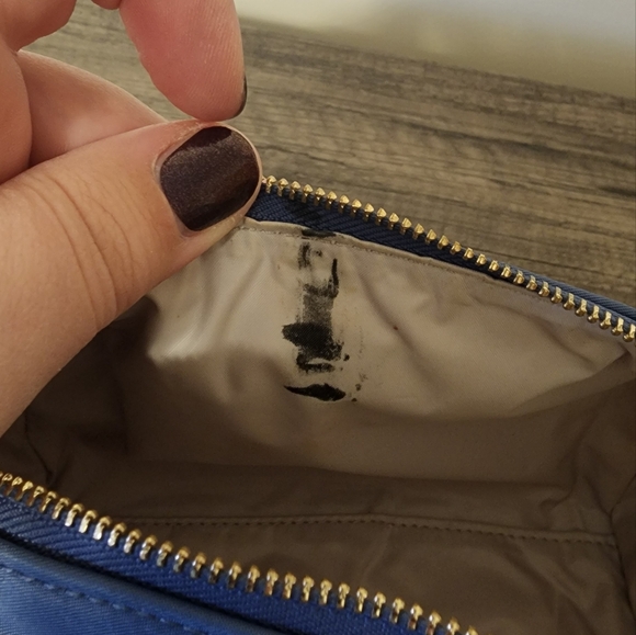 Kate Spade Nylon Makeup Bag (Shipyard Blue) - Picture 3 of 5